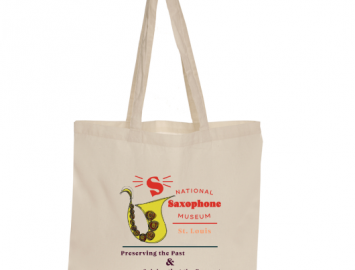 Photo National Saxophone Museum Cotton Tote Bag